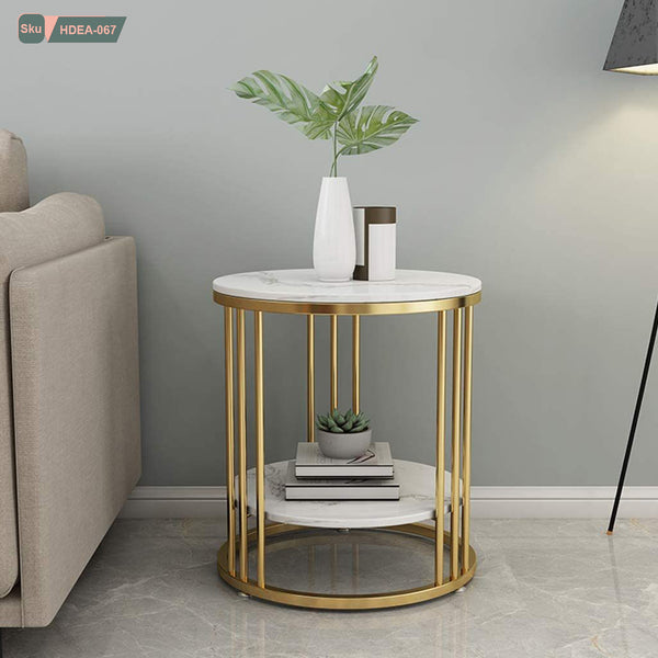 Side Table, Metal Steel, Thermal Paint - HDEA-067