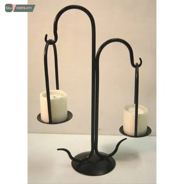 Candle holder made of steel - HSRS-011