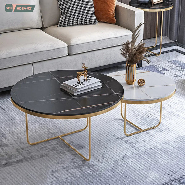 Thermal Paint Metal Steel Coffee Table - HDEA-021