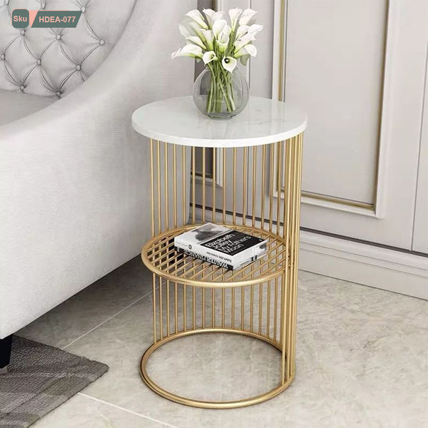 Side Table, Metal Steel, Thermal Paint - HDEA-077