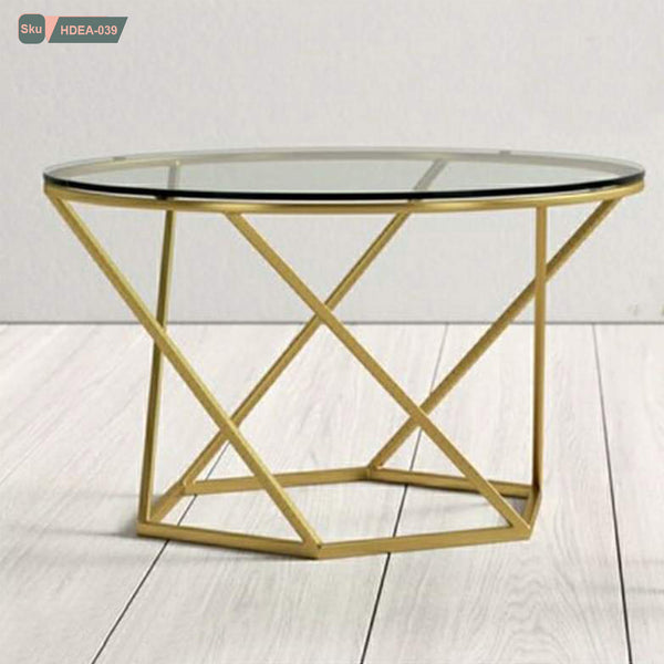 Thermal Paint Metal Steel Coffee Table - HDEA-039