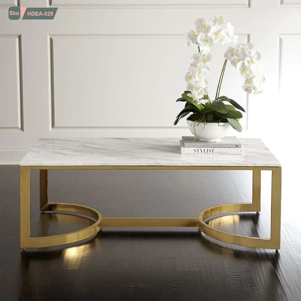 Thermal Paint Metal Steel Coffee Table - HDEA-028