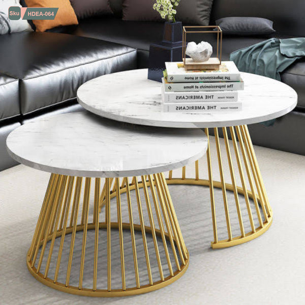 Thermal Paint Metal Steel Coffee Table - HDEA-064