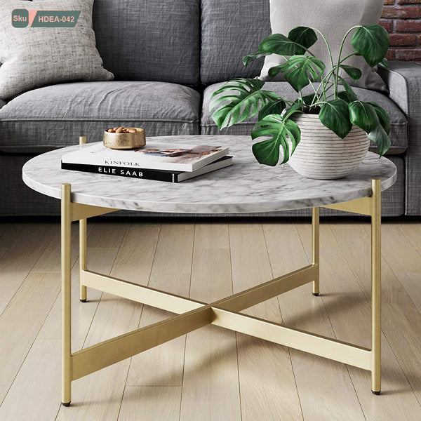 Thermal Paint Metal Steel Coffee Table - HDEA-042