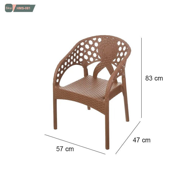 كرسي بلاستيك - HMS-081 - هوم ديكوريا