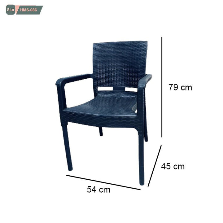 كرسي بلاستيك - HMS-086 - هوم ديكوريا