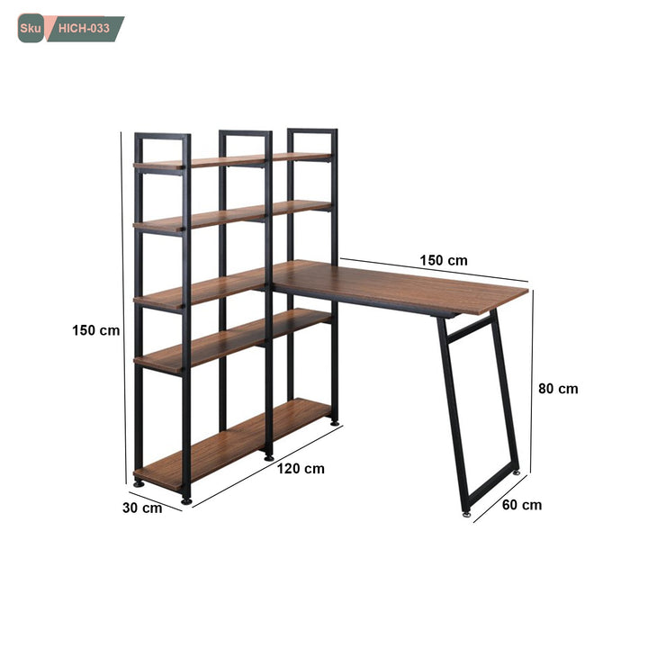 مكتب خشب MDF عالي الجودة - HICH-033 - هوم ديكوريا