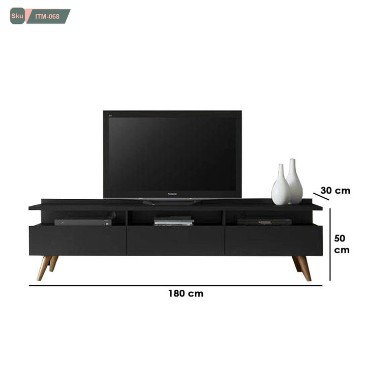 وحدة تليفزيون خشب MDF عالي الجودة - ITM-068 - هوم ديكوريا