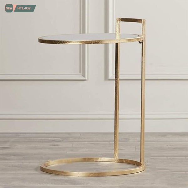 Metal side table with thermal paint against rust - HTL-032