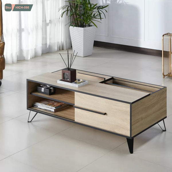 High quality MDF wood coffee table - HICH-098