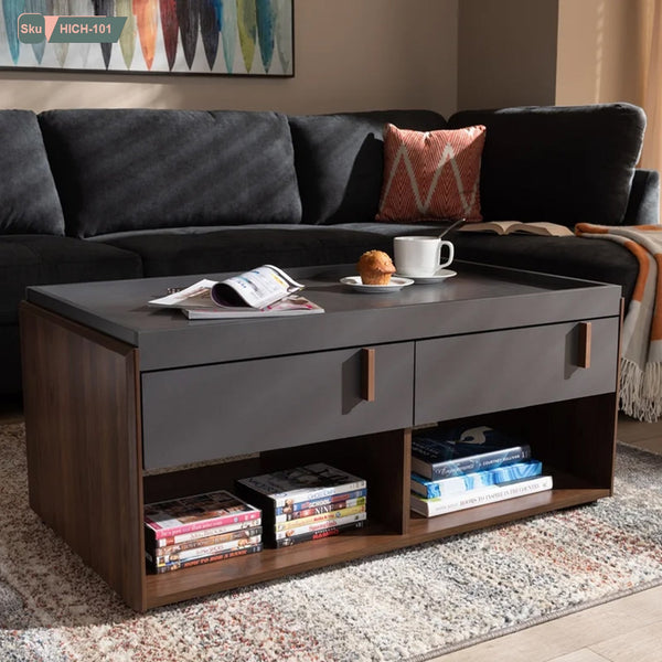 High quality MDF wood coffee table - HICH-101