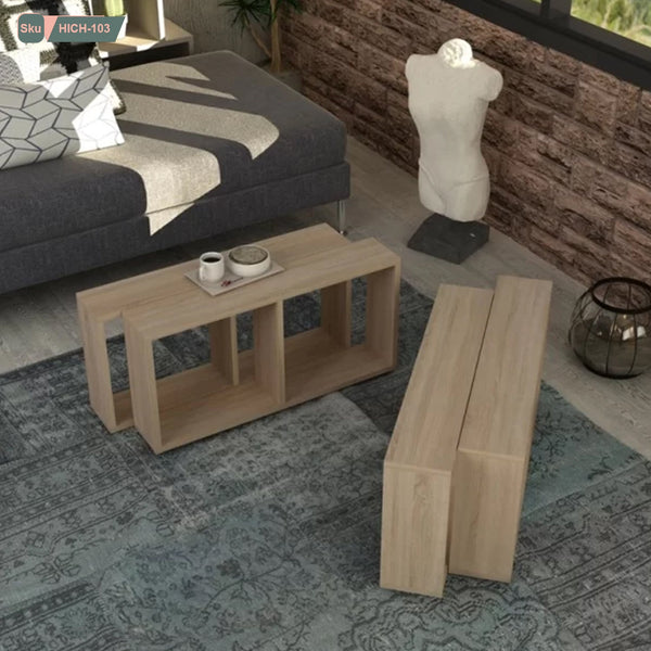 High quality MDF wood coffee table - HICH-103