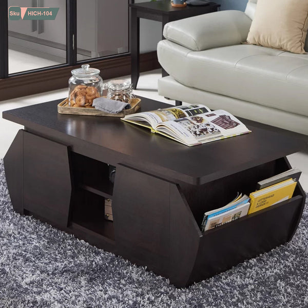 High quality MDF wood coffee table - HICH-104