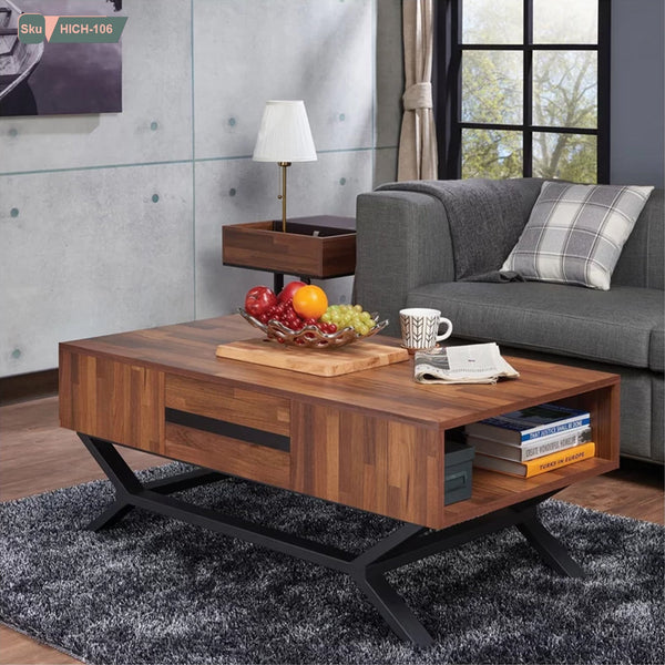 High quality MDF wood coffee table - HICH-106