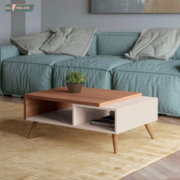 Natural wood coffee table - HNG-009