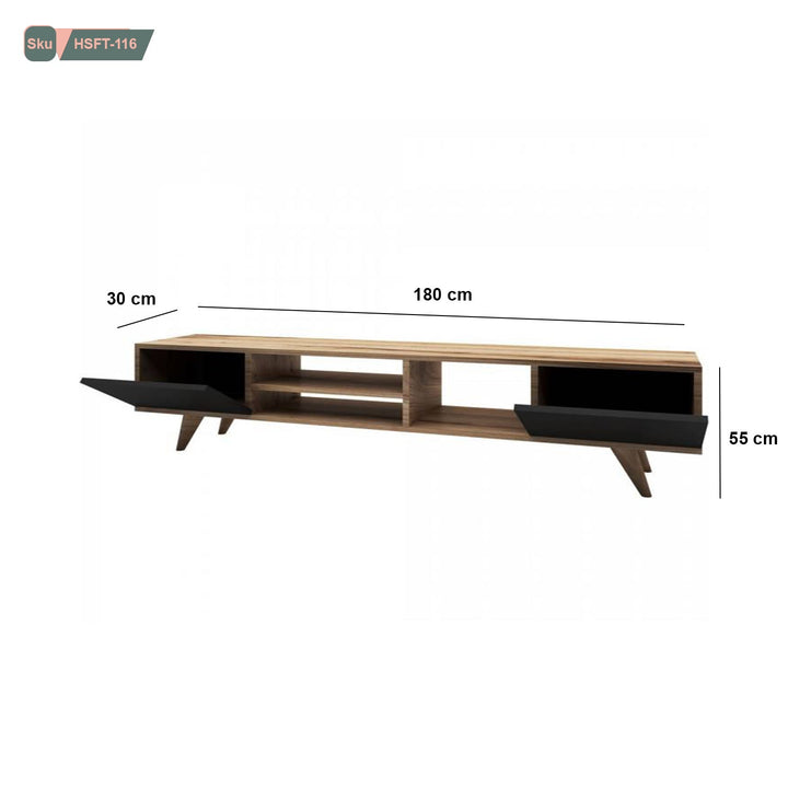 ترابيزة تليفزيون خشب ام دي اف عالي الجودة - HSFT-116 - هوم ديكوريا