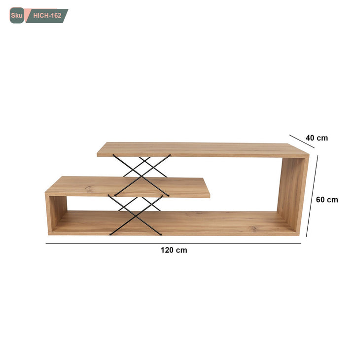 ترابيزة تليفزيون خشب MDF عالي الجودة - HICH-162 - هوم ديكوريا