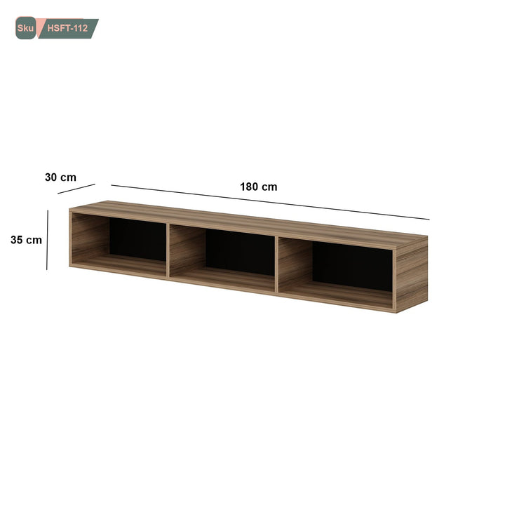 ترابيزة تليفزيون معلقة خشب ام دي اف عالي الجودة - HSFT-112 - هوم ديكوريا